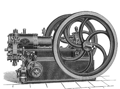 Griffin Simplex oil engine (Rankin Kennedy, Modern Engines, Vol II)
