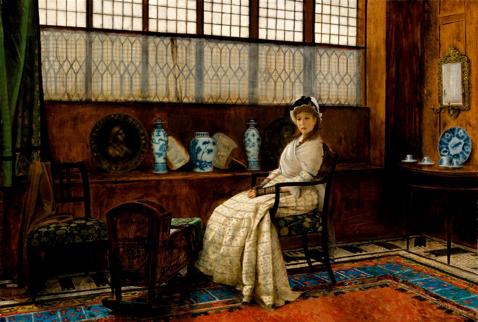 The Cradle Song by John Atkinson Grimshaw, 1878