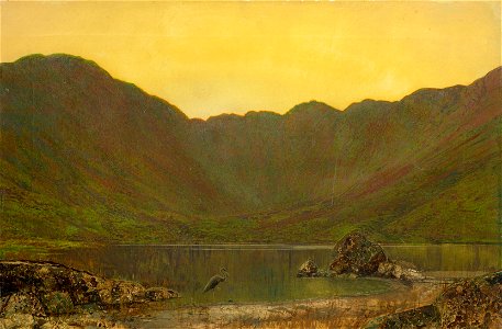 Under Red Pike, Cumberland by John Atkinson Grimshaw, 1884