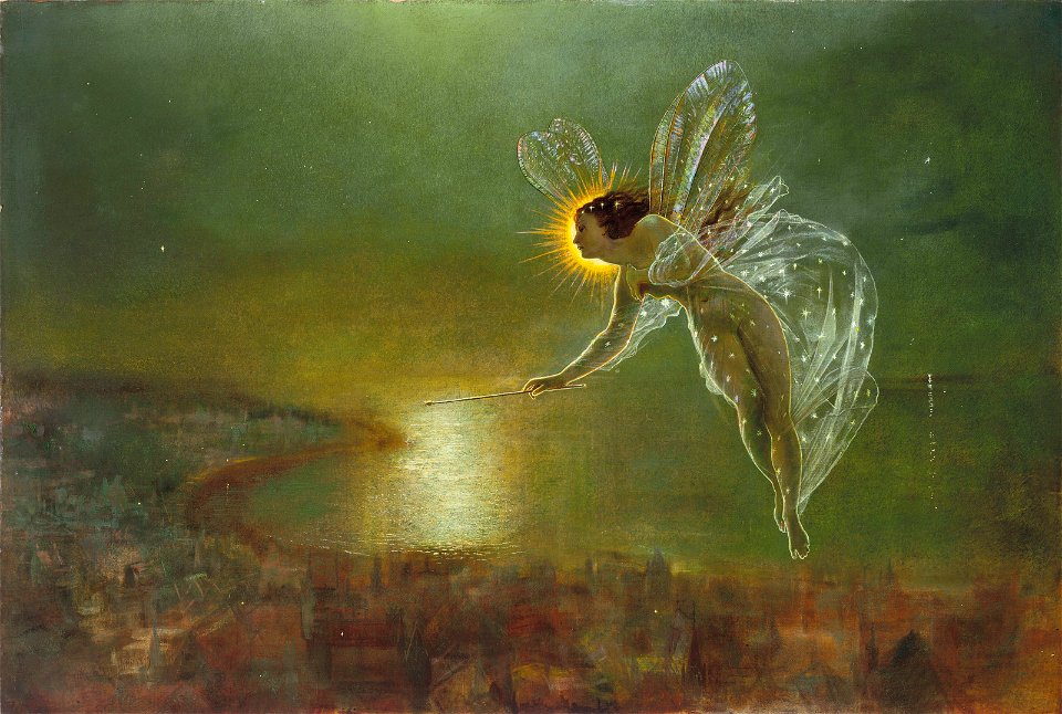 John Atkinson Grimshaw - Spirit of the Night
