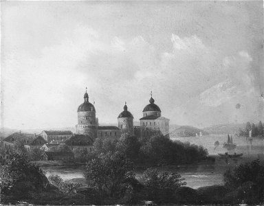 Gripsholms slott (Jonas Hallenberg) - Nationalmuseum - 39597
