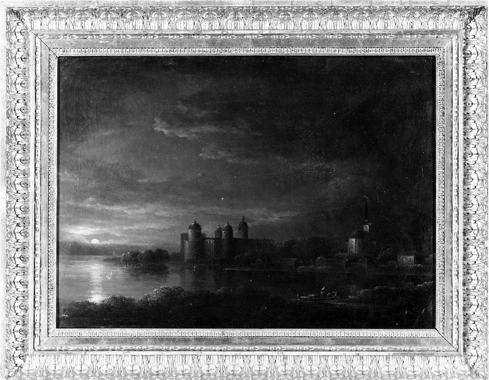 Gripsholms slott (Carl Johan Fahlcrantz) - Nationalmuseum - 39906
