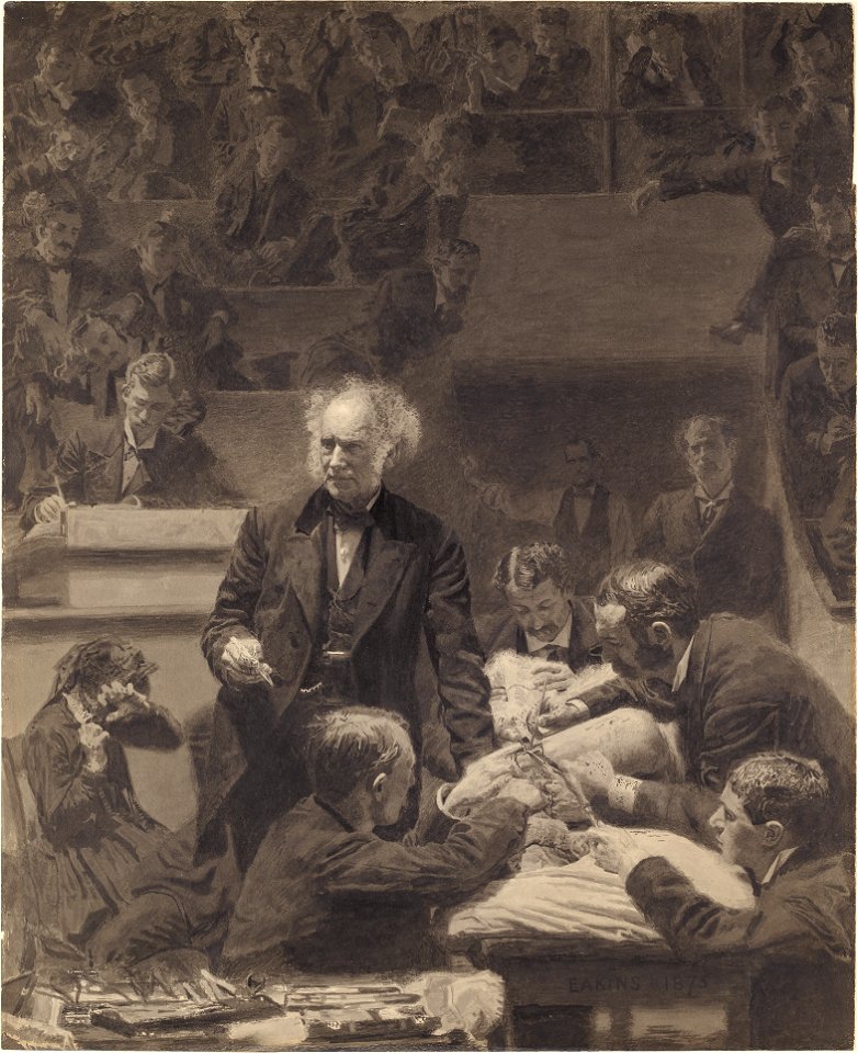 Gross clinic bw