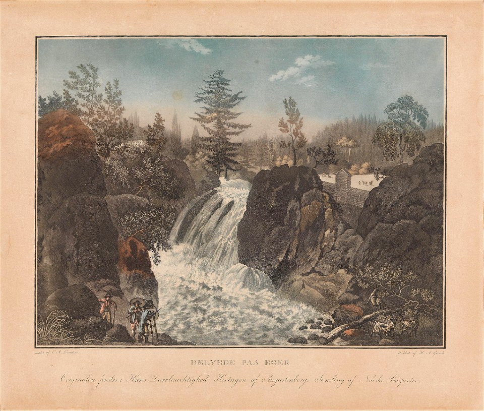 Heinrich August Grosch etter Christian August Lorentzen - Helvete på Eker - OK-18425 - National Museum of Art, Architecture and Design