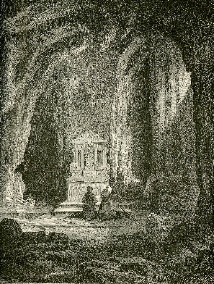 Grotta di San Servolo incisione