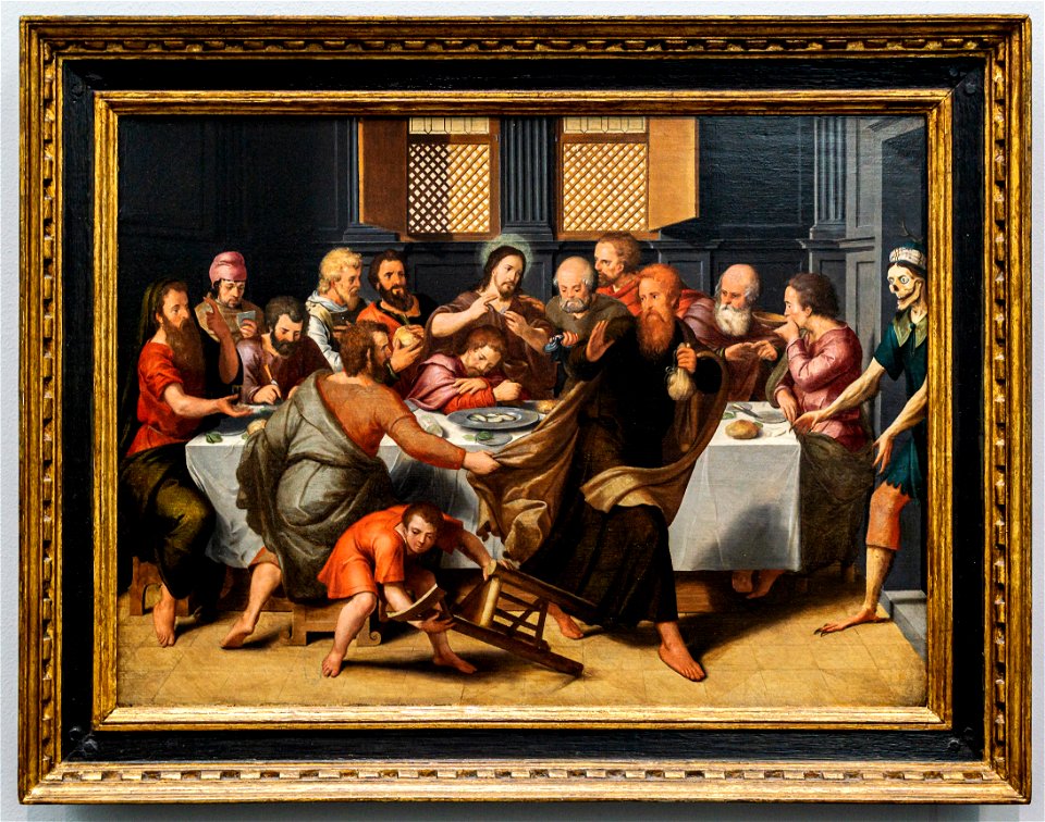 Groeningemuseum-Pourbus-Das letzte Abendmahl DSC9450
