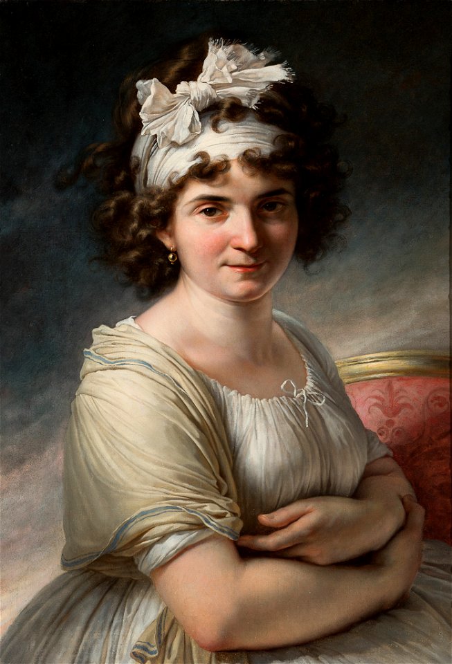 Portrait of Celeste Coltellini by Antoine-Jean Gros