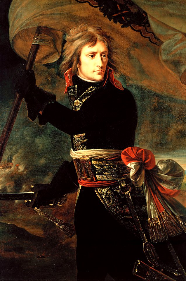 Gros Antoine-Jean - Napoleon Bonaparte on the Bridge at Arcole (cropped)