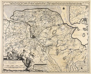 Groningae et Omlandiae dominium vulgo de Provincie van Stadt en Lande... - CBT 6605653