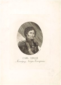Heinrich August Grosch - Karl Johan, kronprins av Sverige og Norge - NG.K&H.A.15135 - National Museum of Art, Architecture and Design