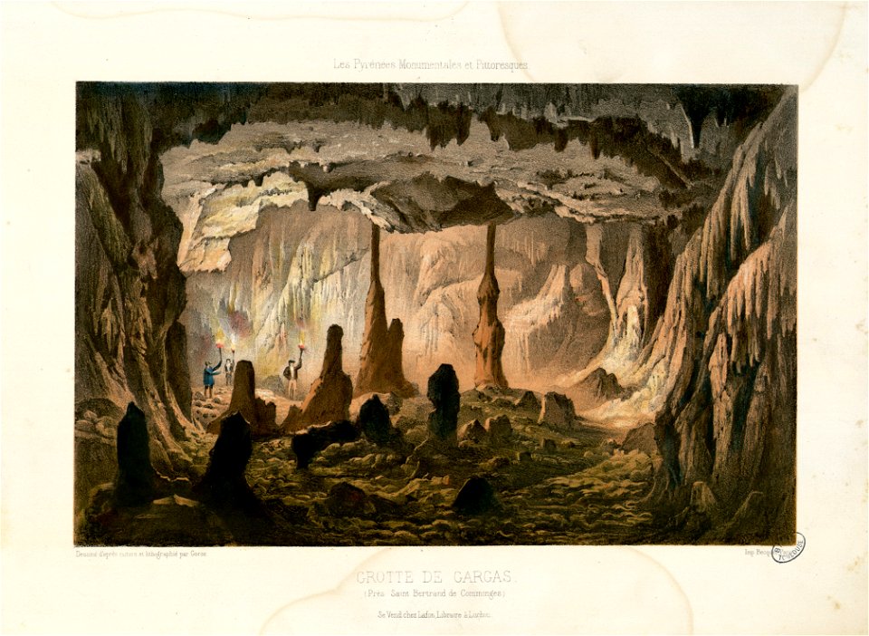 Grotte de Gargas (Près Saint Bertrand de Comminges) - Fonds Ancely - B315556101 A GORSE 4 015
