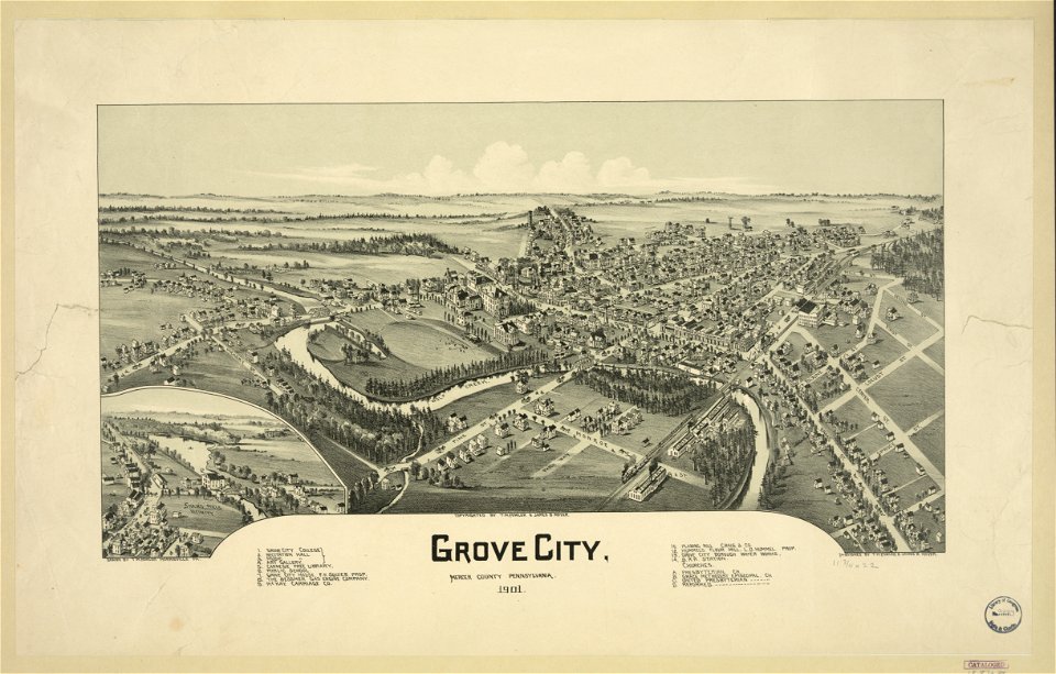 Grove City, Mercer County Pennsylvania., 1901 LCCN2003681819