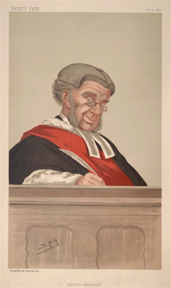 William Robert Grove, Vanity Fair, 1887-10-08
