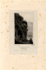 Grottes d' Ouzous. Gorge extrême de Salles. Vallée d'Argellès (i.e. Argelès) - Fonds Ancely - B315556101 A SARAZINDEBELMONT 026