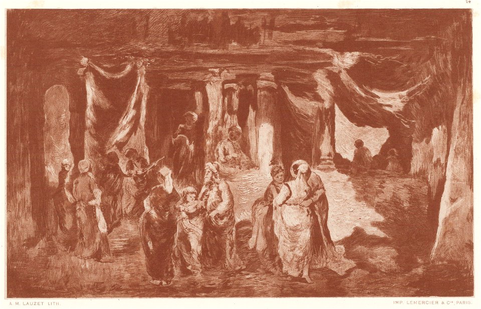 Groepje mensen staan te praten, objectnr A 15581