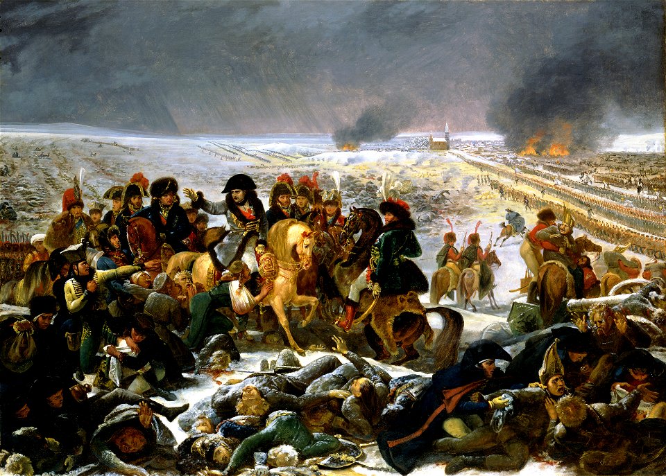 Antoine-Jean Gros - Napoleon on the Battlefield of Eylau - Google Art Project