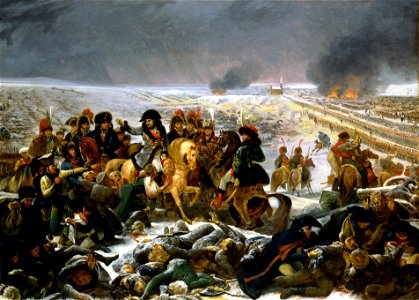 Antoine-Jean Gros - Napoleon on the Battlefield of Eylau - Google Art Project