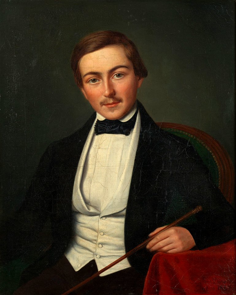 François d'Albert-Durade (1804-86) - Prince Ernest of Leiningen (1830-1904) - RCIN 407113 - Royal Collection