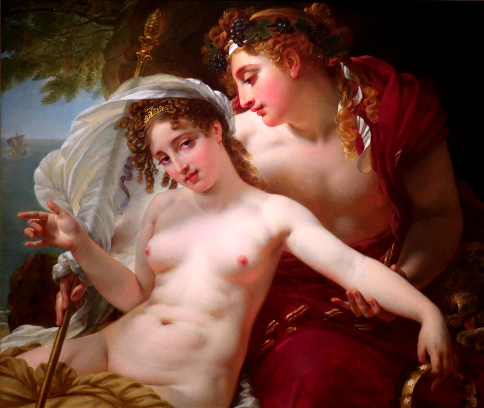 Bacchus and Ariadne by Antoine-Jean Gros