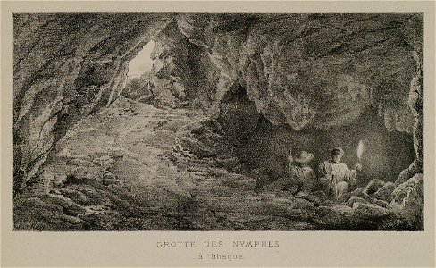 Grotte des Nymphes à Ithaque - Rey Etienne - 1867
