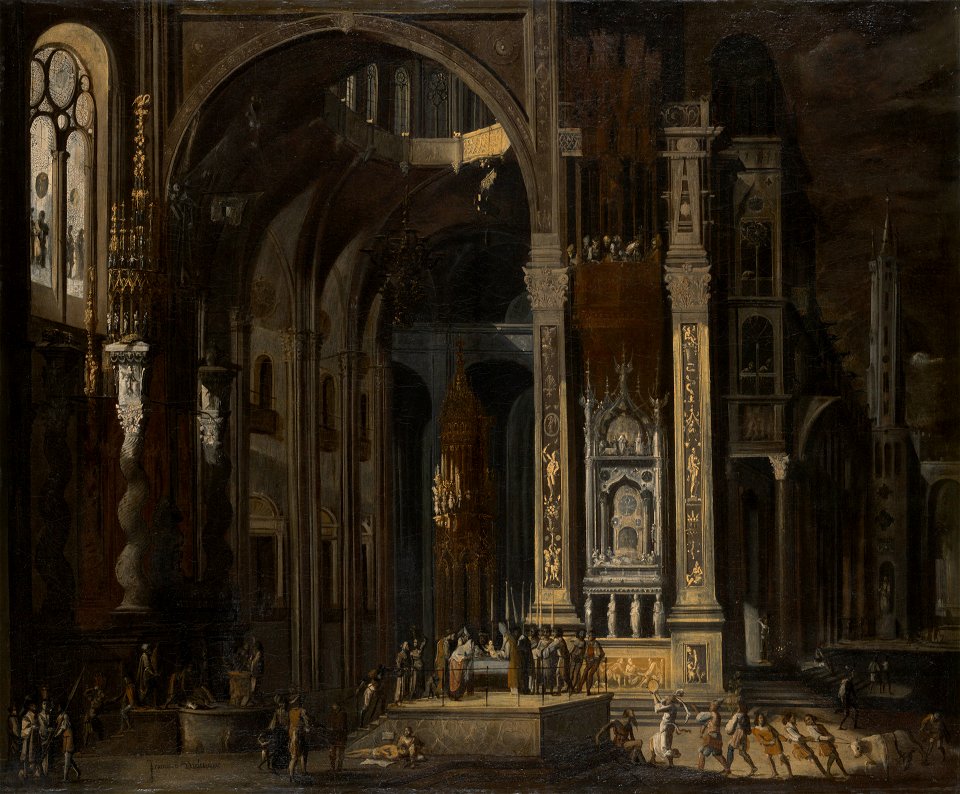 François de Nomé - The Circumcision of Christ - 1960.45 - Yale University Art Gallery