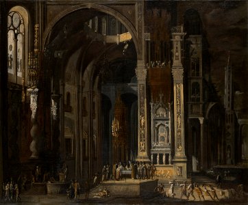 François de Nomé - The Circumcision of Christ - 1960.45 - Yale University Art Gallery