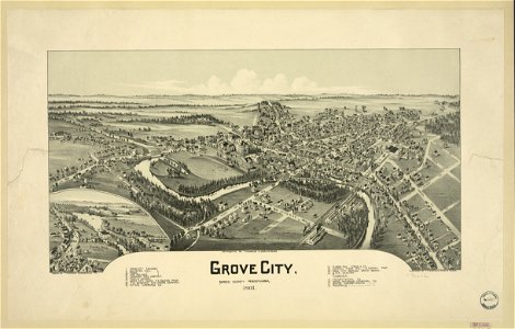Grove City, Mercer County Pennsylvania., 1901 LCCN2003681819