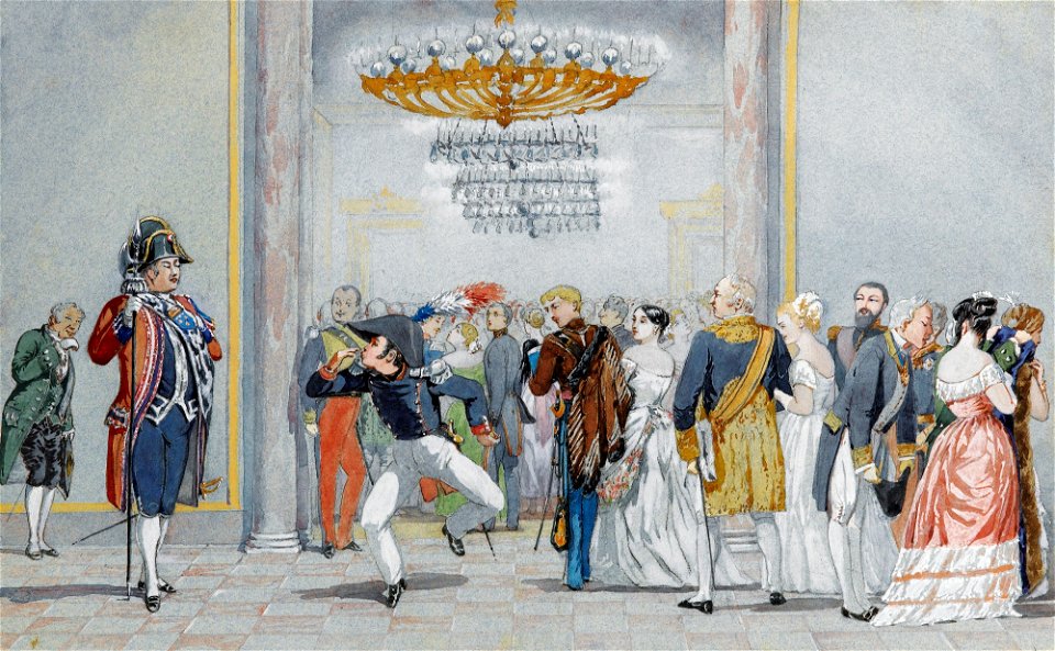 François d'Orléans - Un bal aux Tuileries après le souper