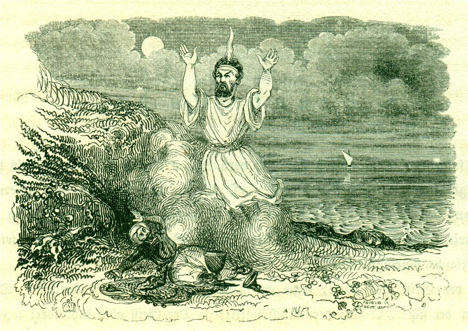 Gross F, 9. Nacht, 1001 Nacht, Bd 1, 1838