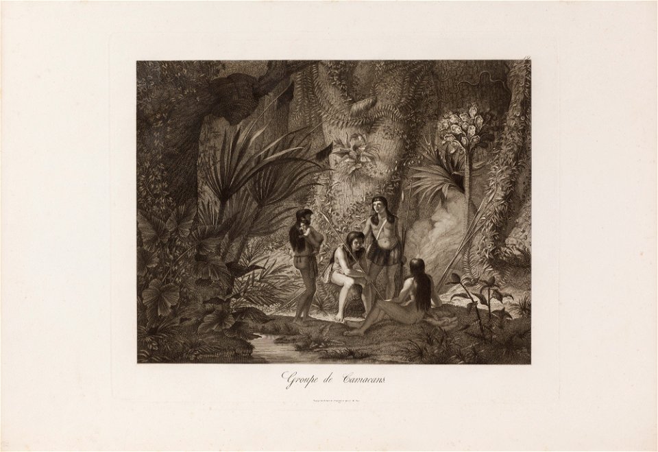 Groupe de Camacans, da Coleção Brasiliana Iconográfica