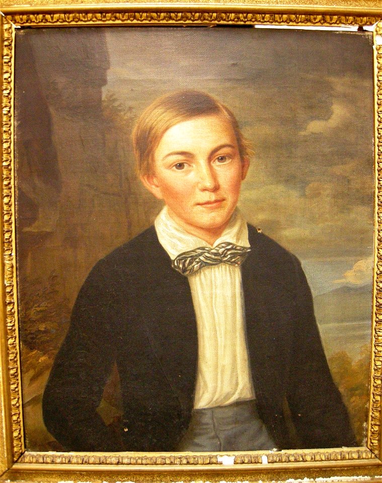François d'Albert-Durade (1804-86) - Prince Edward of Leiningen (1833-1914) - RCIN 404277 - Royal Collection