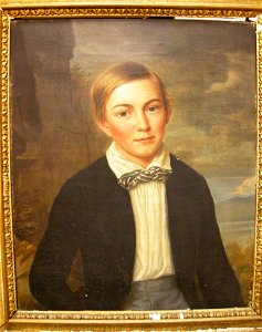 François d'Albert-Durade (1804-86) - Prince Edward of Leiningen (1833-1914) - RCIN 404277 - Royal Collection