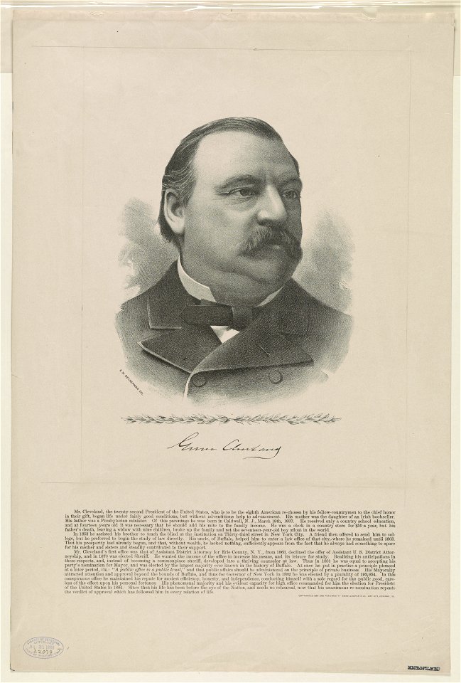 Grover Cleveland LCCN2003680049