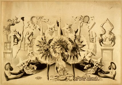 Grotesque gyrations by gifted eccentriques LCCN2014635942