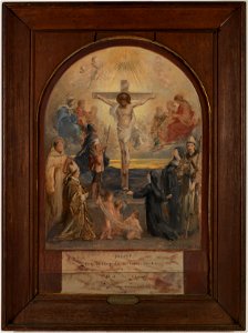 François Lafon - Esquisse pour l'église Notre-Dame-des-Champs , Le Calvaire - PPP4725 - Musée des Beaux-Arts de la ville de Paris