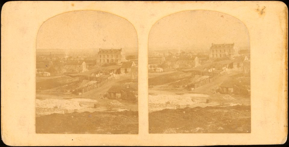 Group of 17 Early Calotype Stereograph Views - DP75394