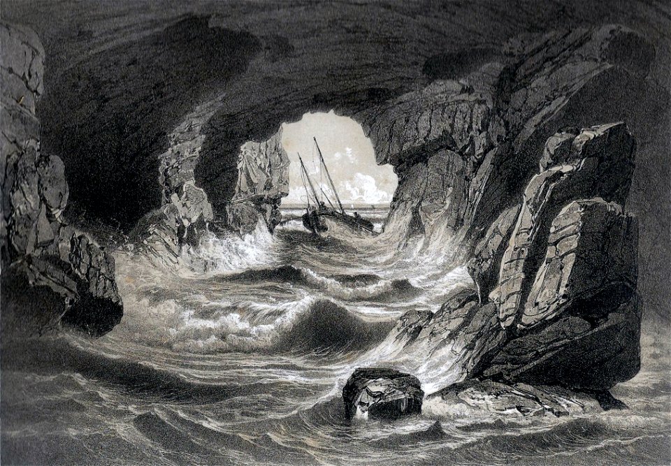 Grotte de l'autel à Morgat