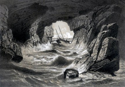 Grotte de l'autel à Morgat