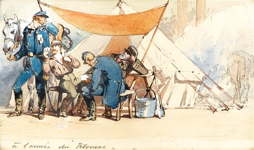 François d'Orléans - A l'armée du Potomac