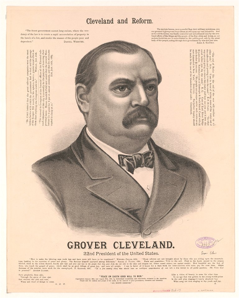 Grover Cleveland, 22nd president of the United States LCCN2003688092