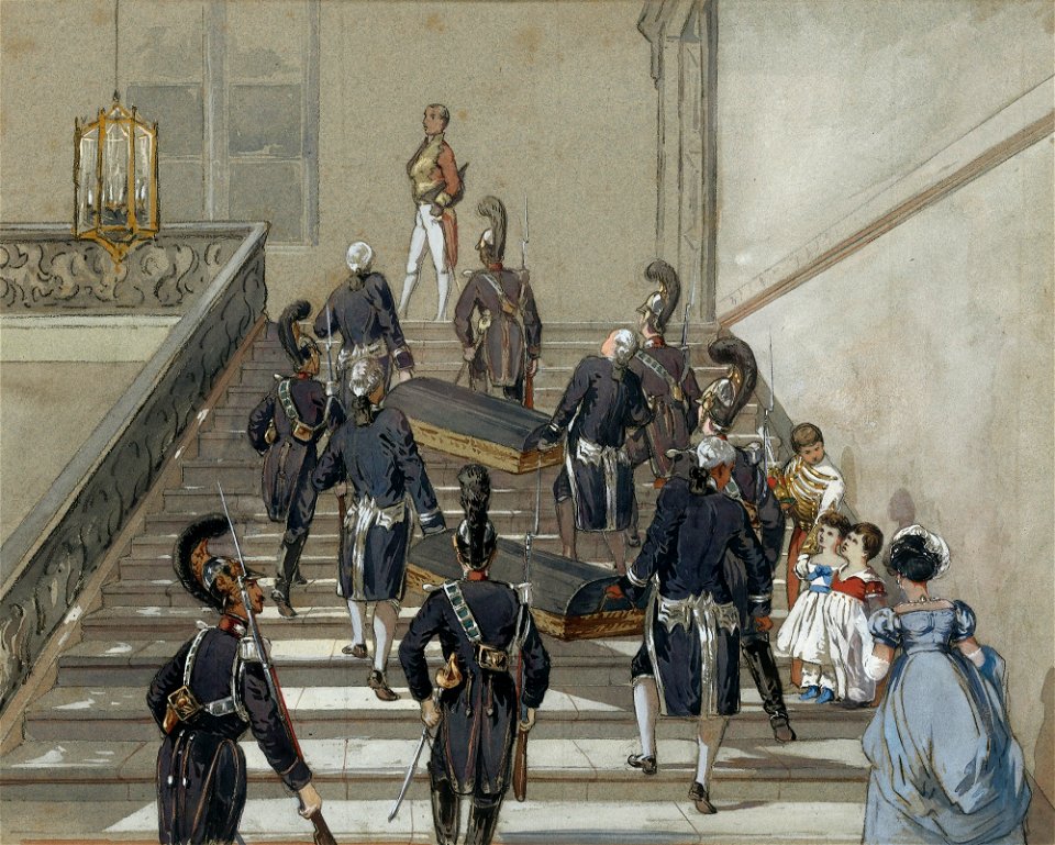 François d'Orléans - La viande du roi, 1824