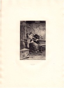 François Flameng - Victor Hugo - Le Roi s'amuse