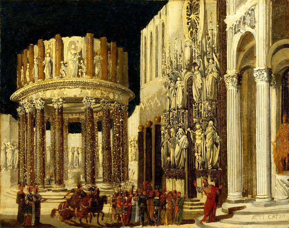 François de Nomé - St Paul Preaching to the Athenians - Walters 37328