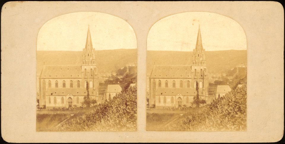 Group of 17 Early Calotype Stereograph Views - DP75386