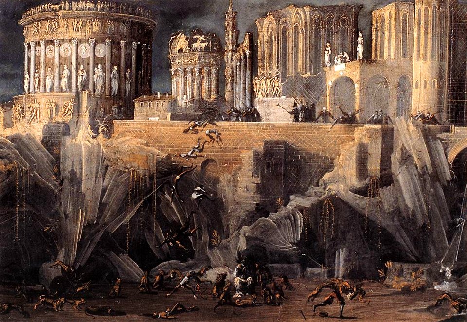François de Nomé - A Fantastic Architectural View - WGA16584