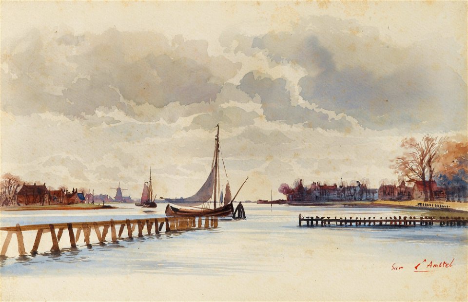 François d'Orléans - Sur l'Amstel