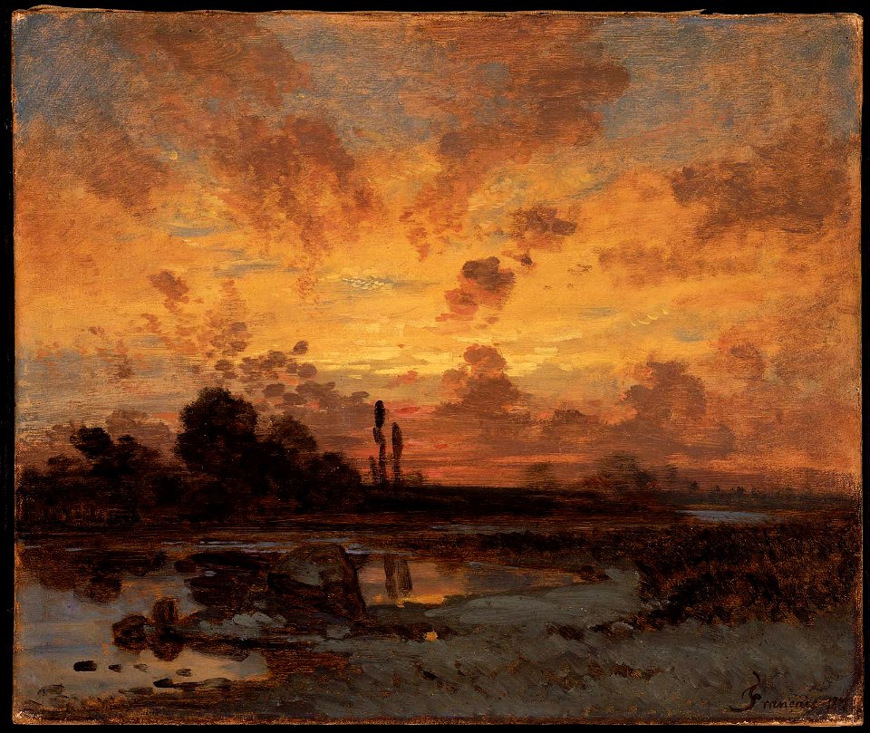 François Louis Français - Sunset - 37.598 - Museum of Fine Arts