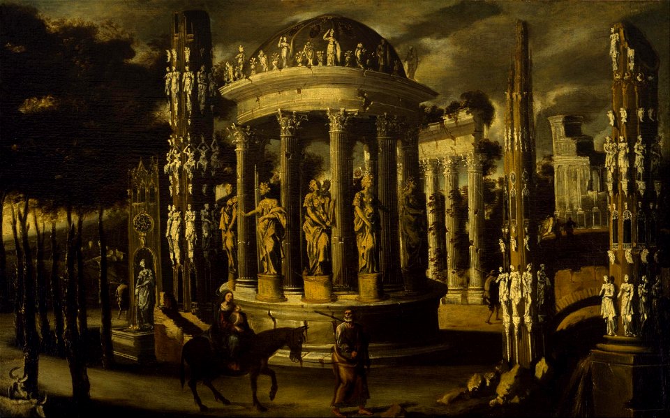 François de Nomé - The Flight into Egypt - Google Art Project