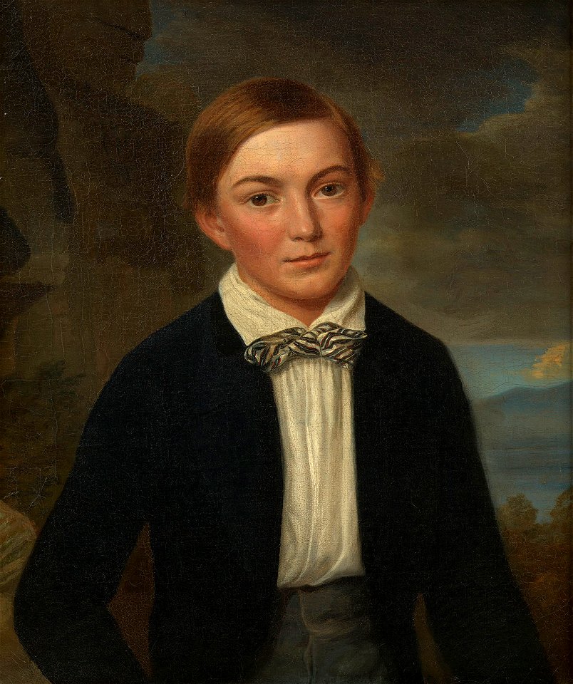 François d'Albert-Durade (1804-86) - Prince Edward of Leiningen (1833-1914) - RCIN 407114 - Royal Collection