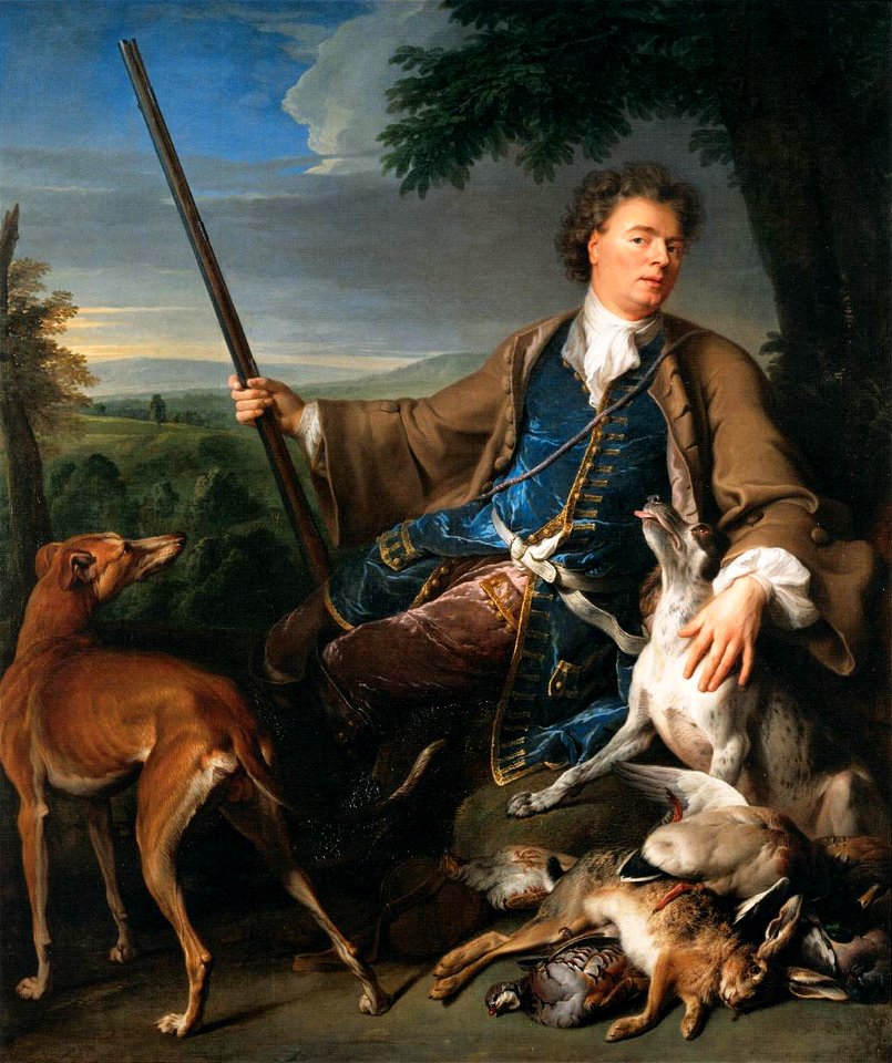 François Desportes - Self-Portrait as a Huntsman - WGA06323